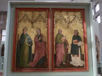 Hl. Katharina, Hl. Dorothea, Hl. Paulus, Hl. Laurentius